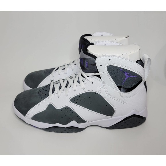 Nike Air Jordan 7 Retro Flint Grey White Shoes Sneakers Men\'s 9.5 CU9307-100 main image 9